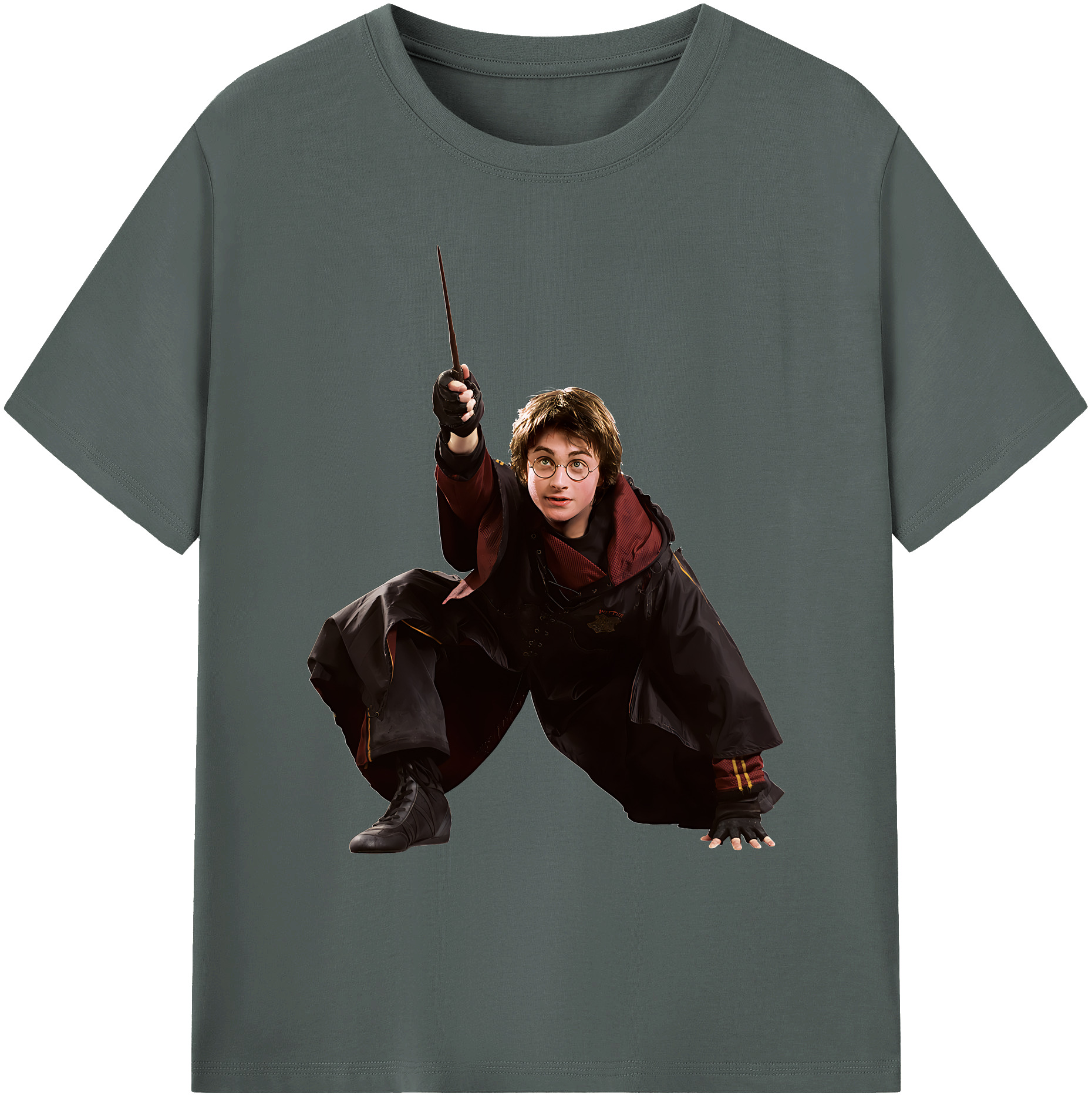 （画像用） Harry Potter ハリー・ポッターシリーズ 綿100％ メンズ半袖Tシャツ｜肌触りやわらか＆通気性